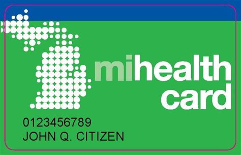 michigan smart health card|michigan health card download.